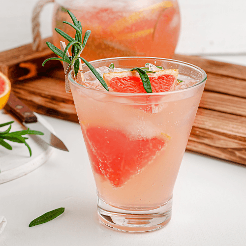 Rose and Grapefruit Spritzer