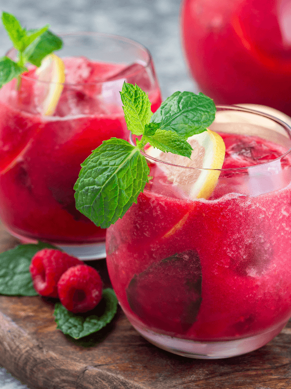 Sparkling Raspberry Lemonade Fizz