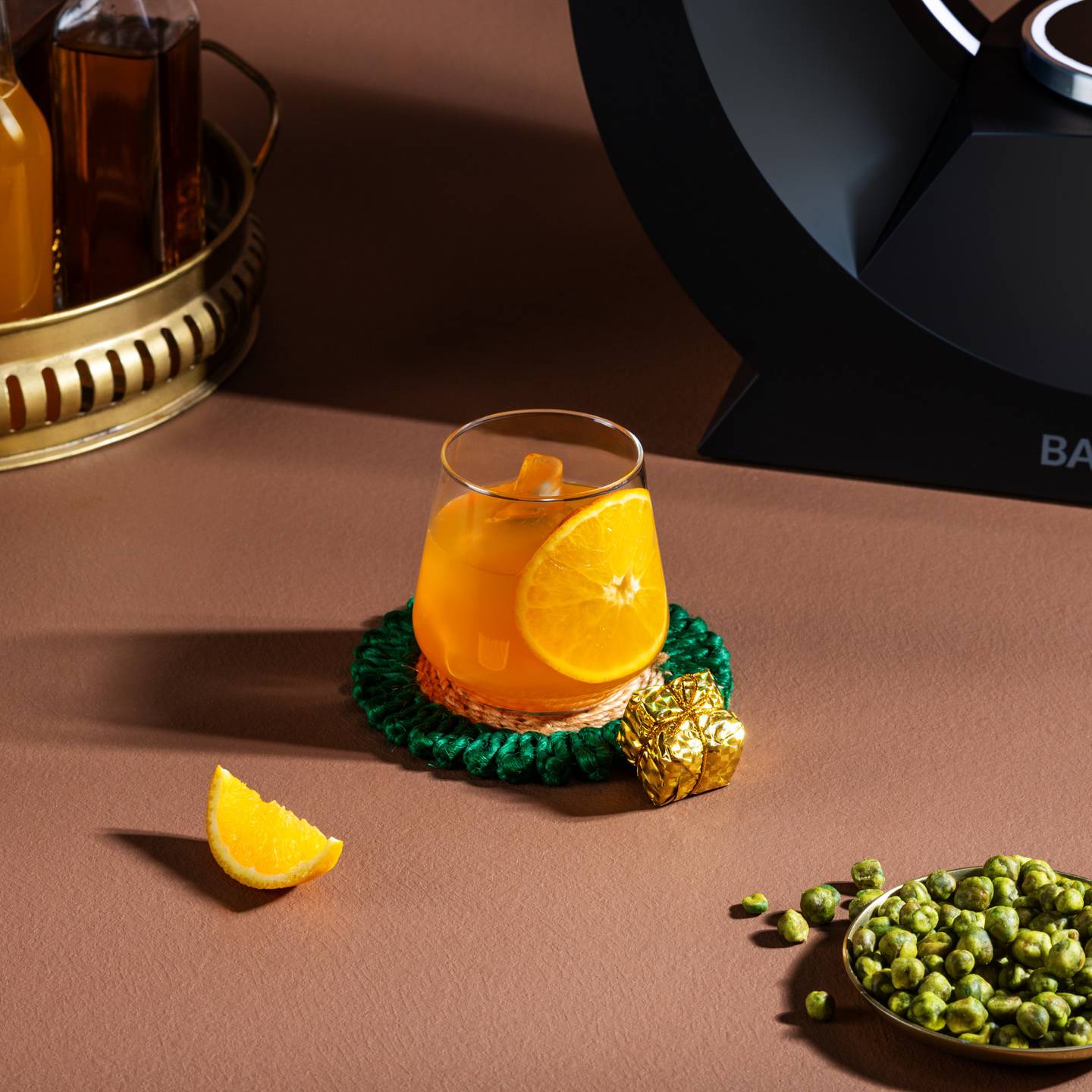 Holiday Cheer Honey Bourbon Smash