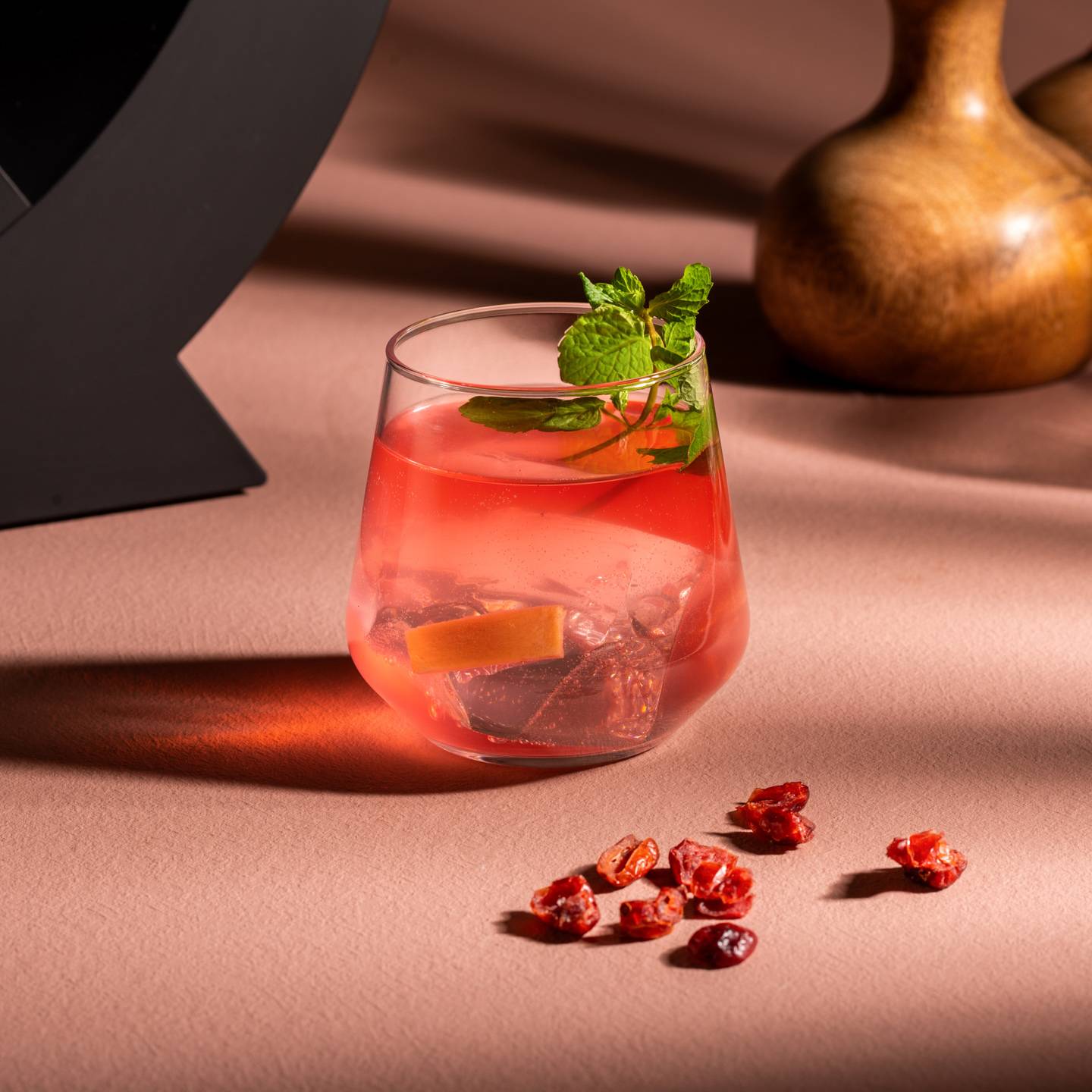 Cranberry Ginger Fizz