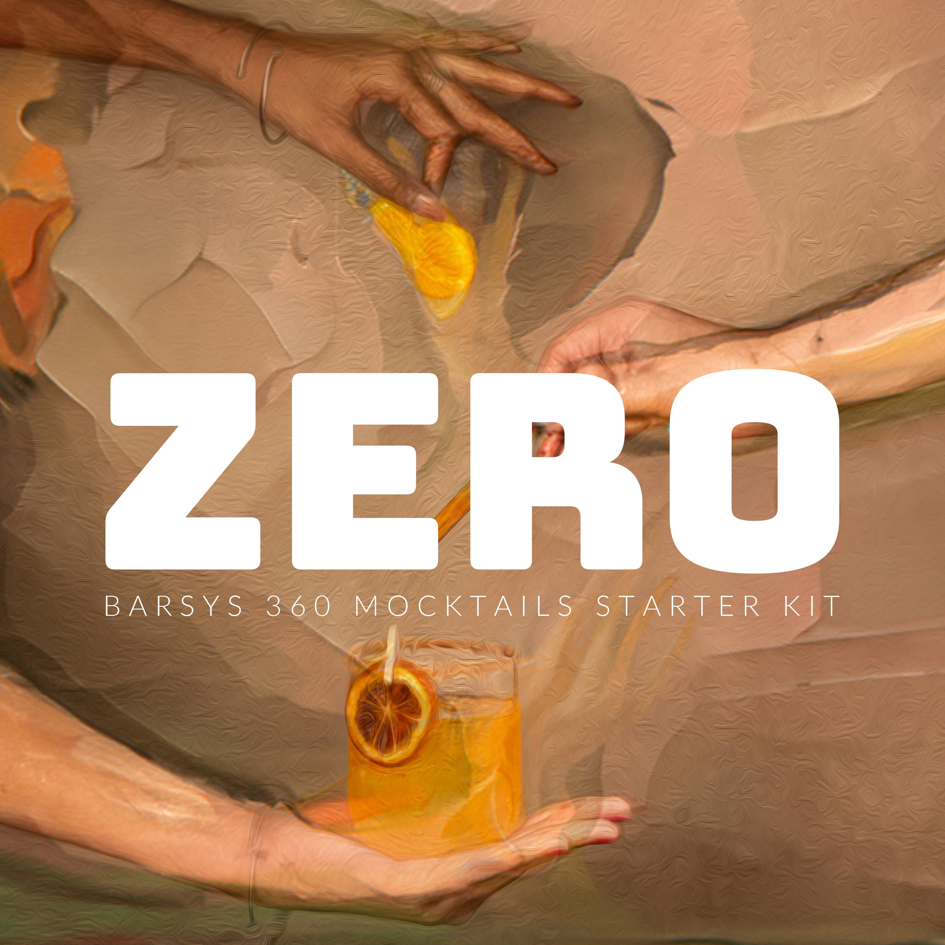 Barsys 360 Zero: Mocktails Starter Kit