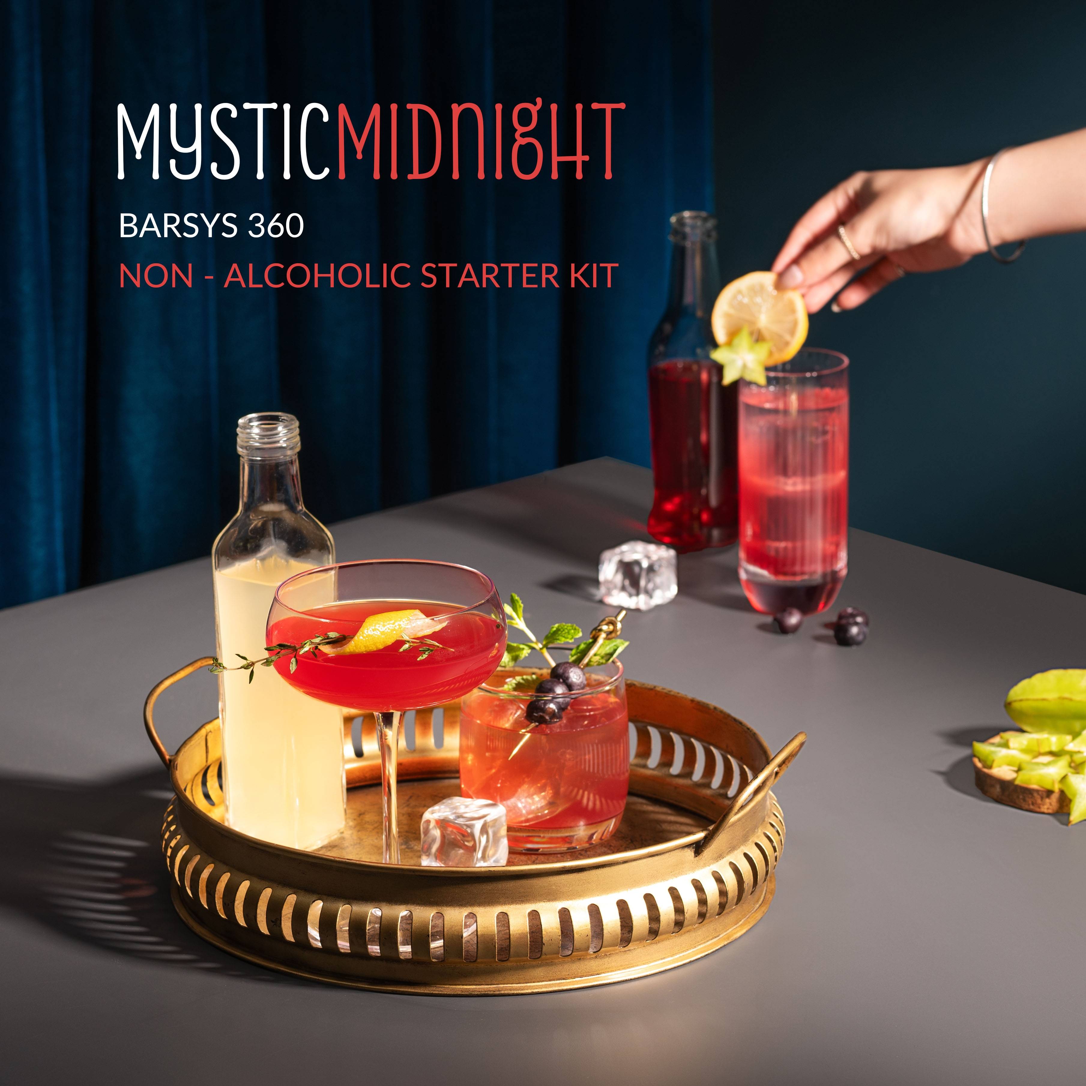 Barsys 360 Mystic Midnight Mocktails Kit