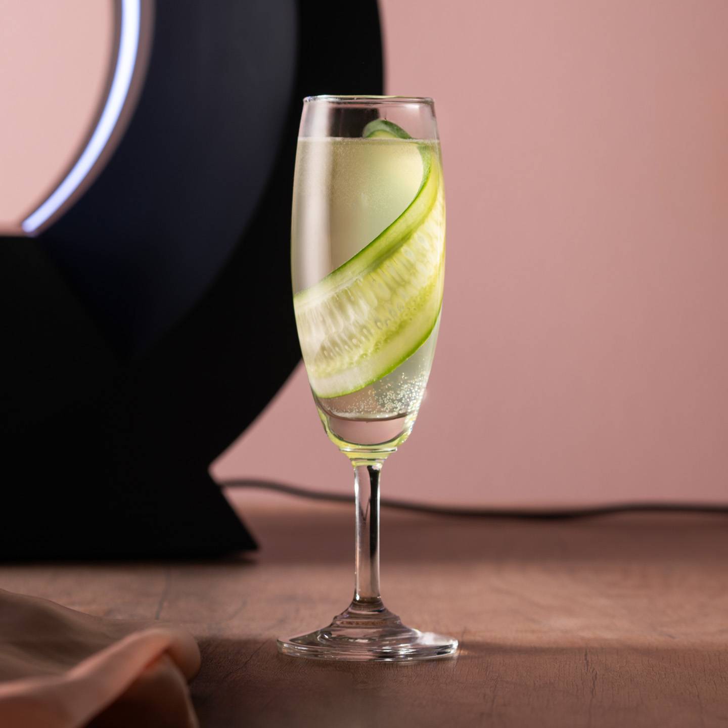 Cucumber Elderflower Fizz