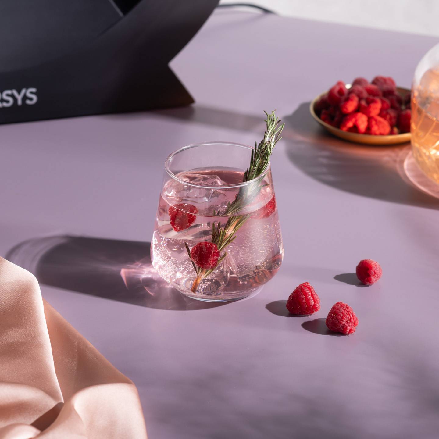 Raspberry Rosé Spritzer