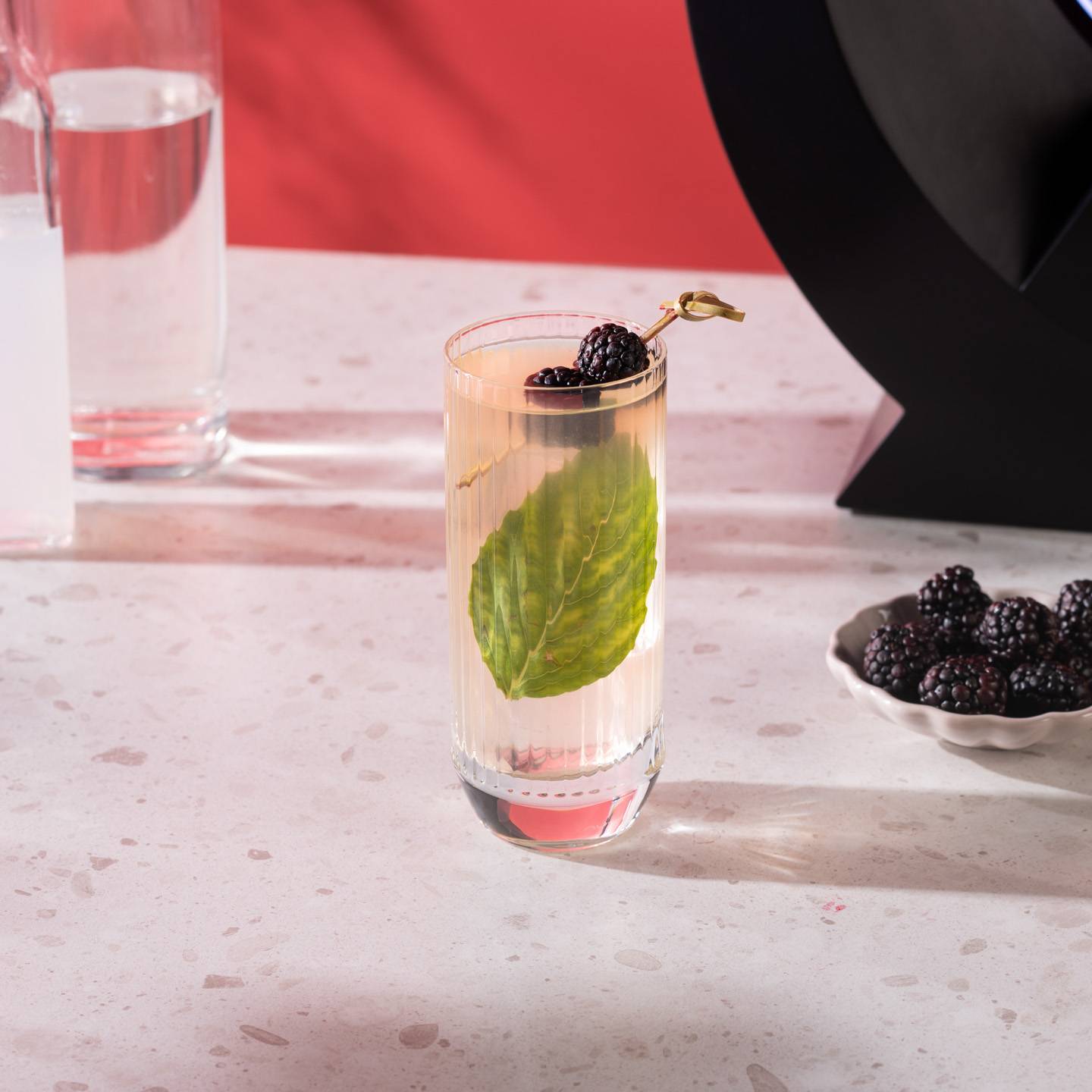 Blackberry Basil Lemonade