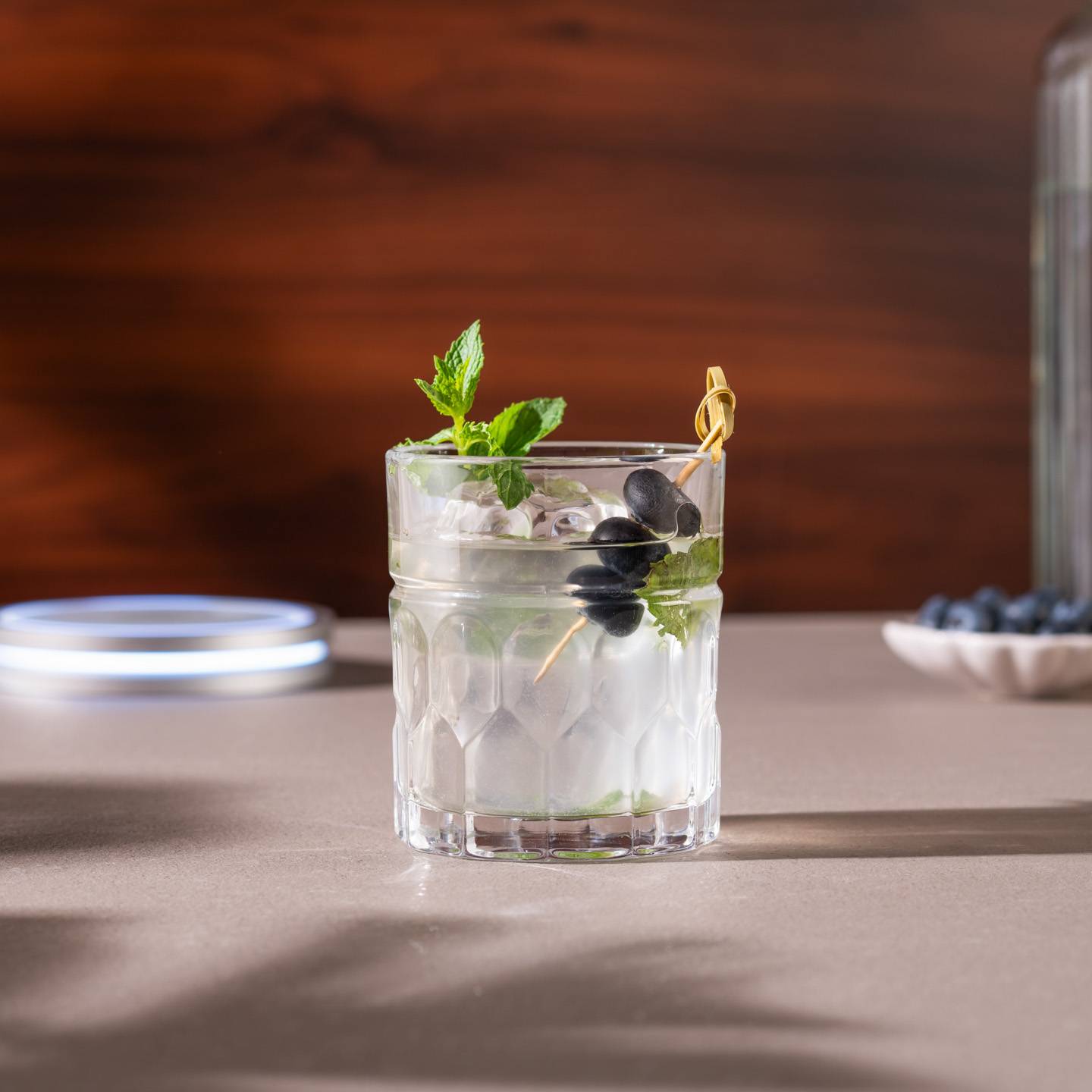 Blueberry Mojito Smash