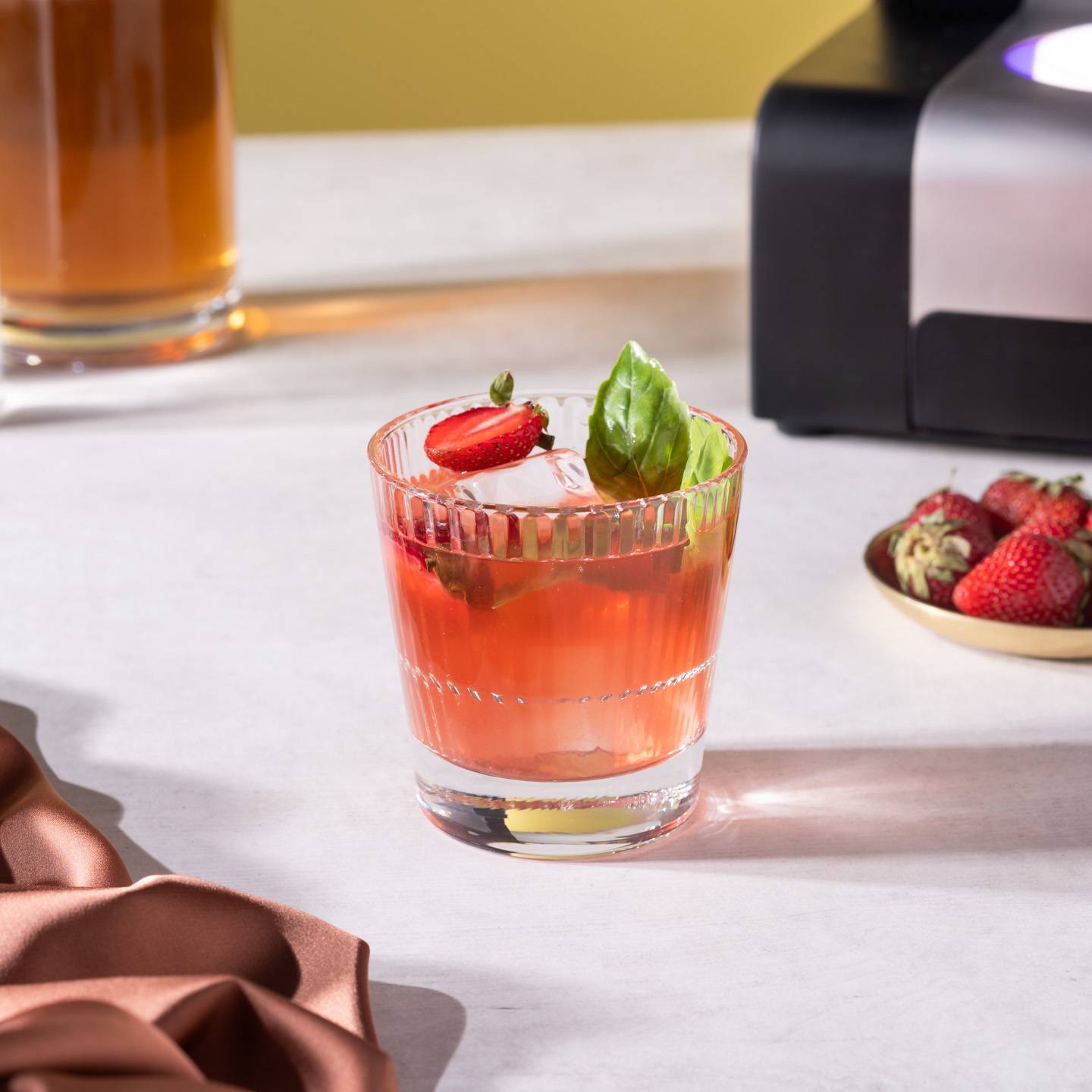 Strawberry Basil Smash