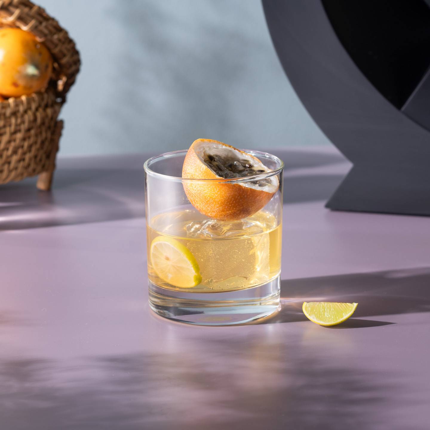 Passion Fruit Caipirinha