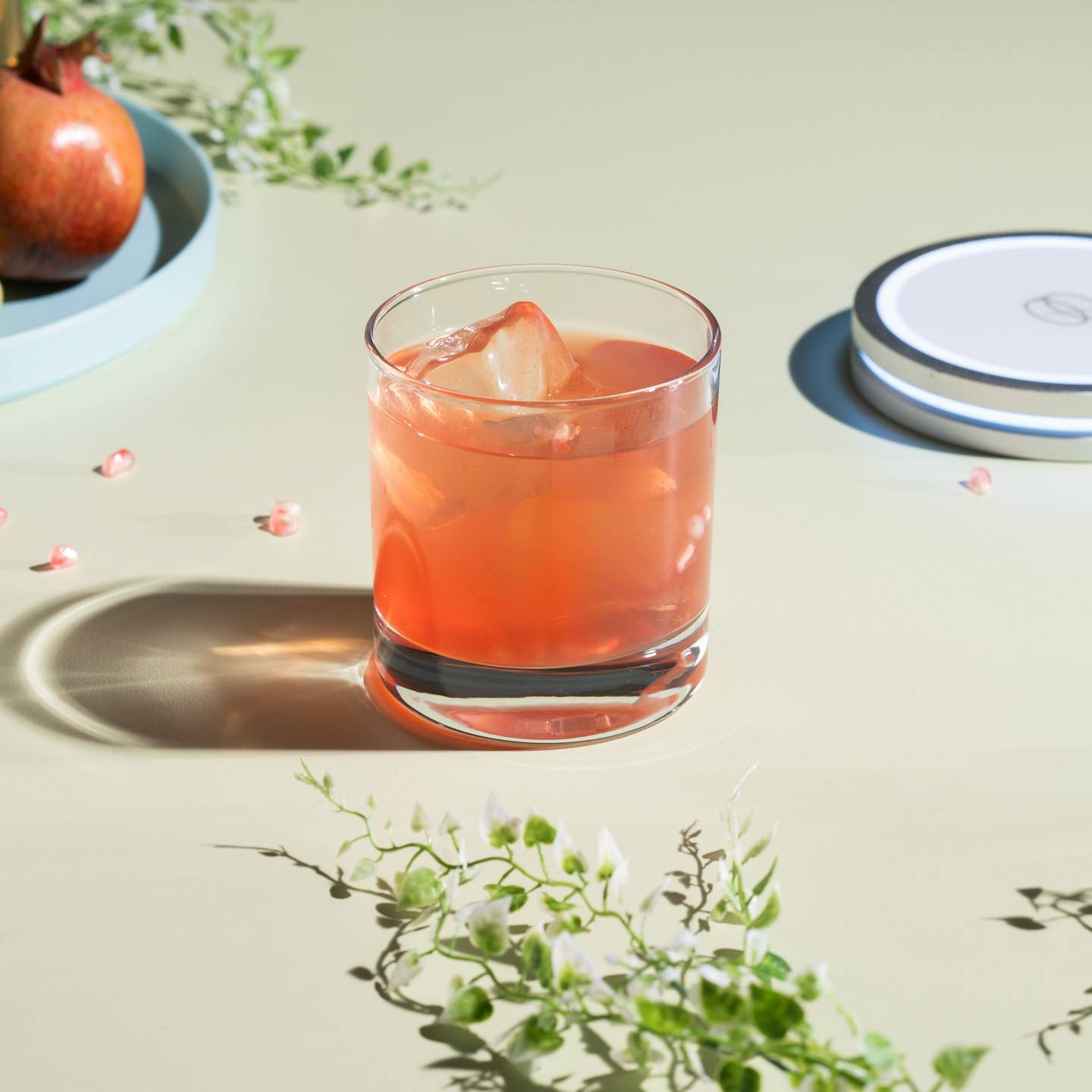 Pomegranate Bourbon Sour