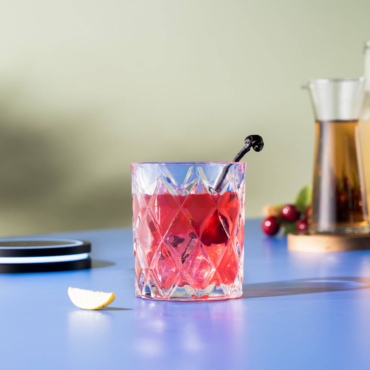 Cherry Vanilla Whiskey Sour