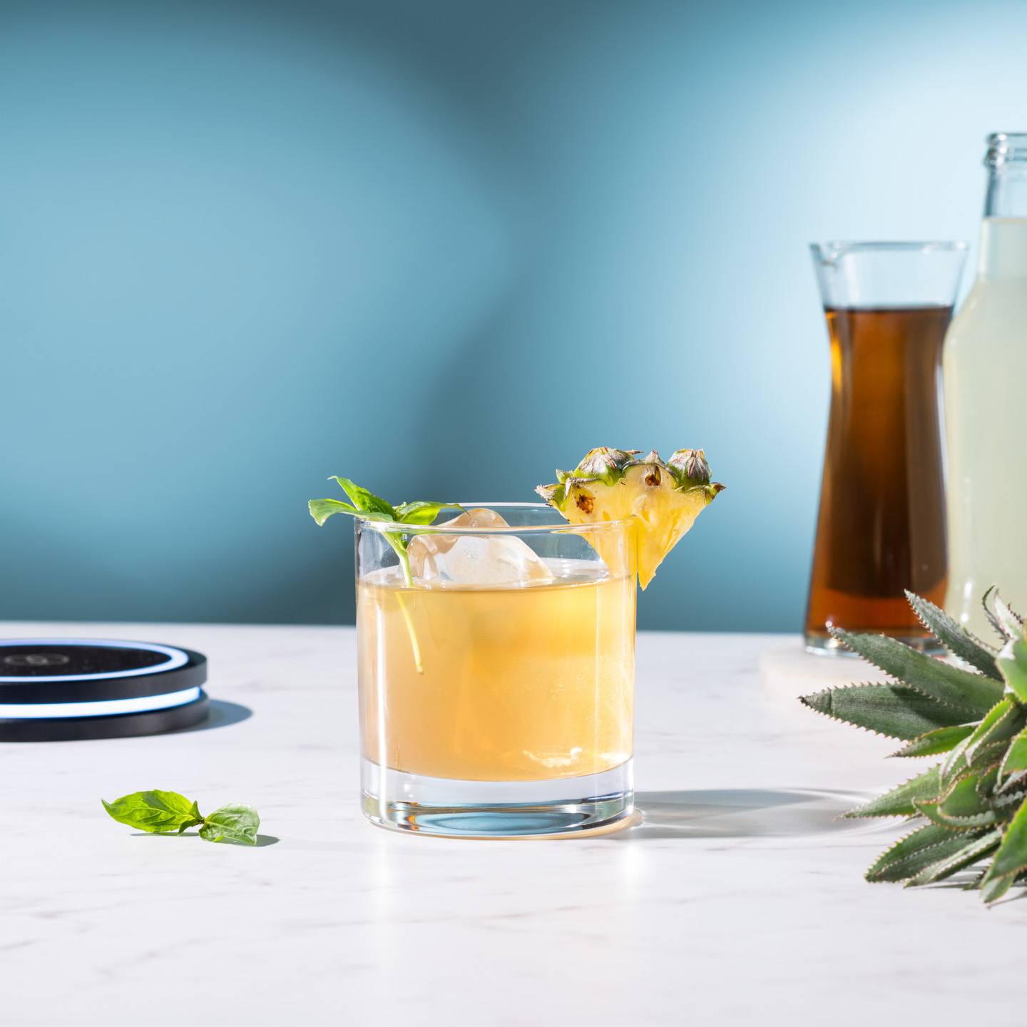 Caribbean Pineapple Basil Smash
