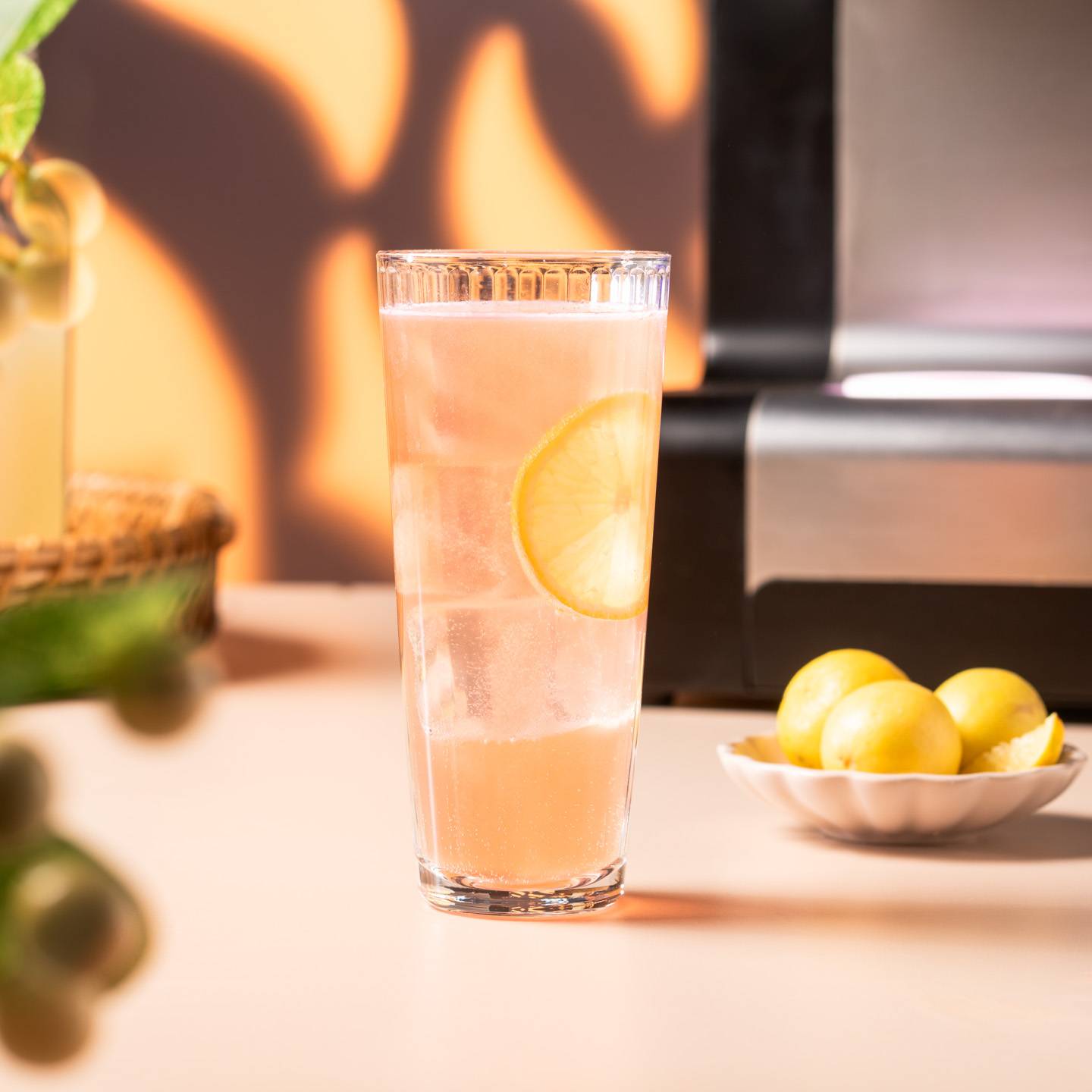 Hibiscus Honey Highball