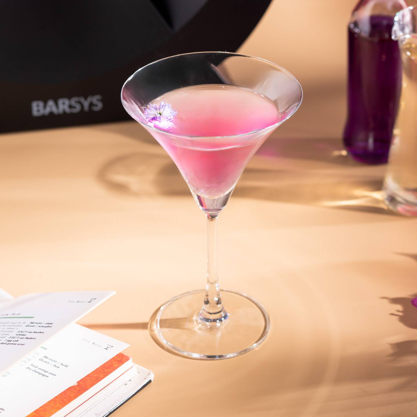 Violet Velvet Martini