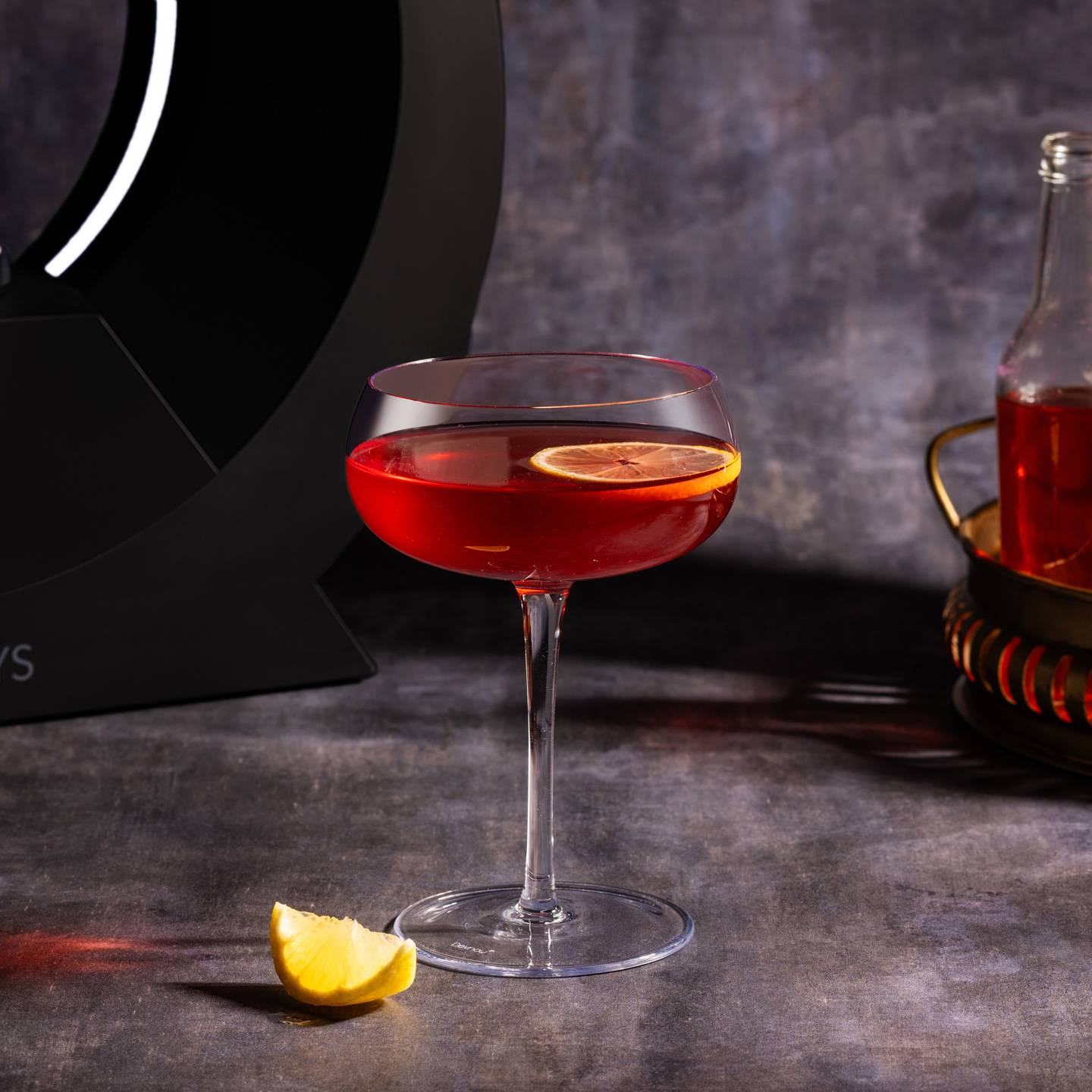 Smoked Amaretto Sour