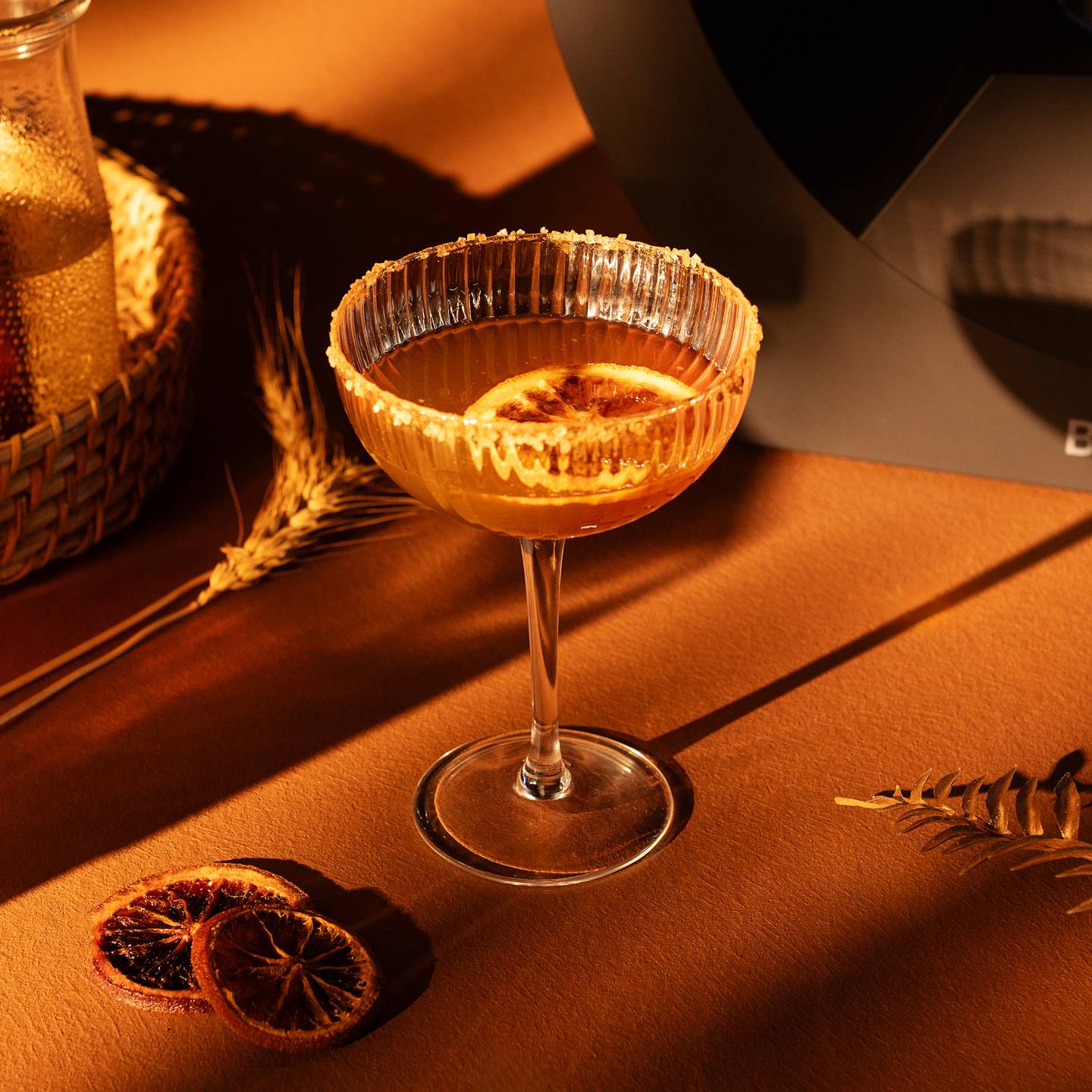 Cinnamon Maple Amaretto Sour