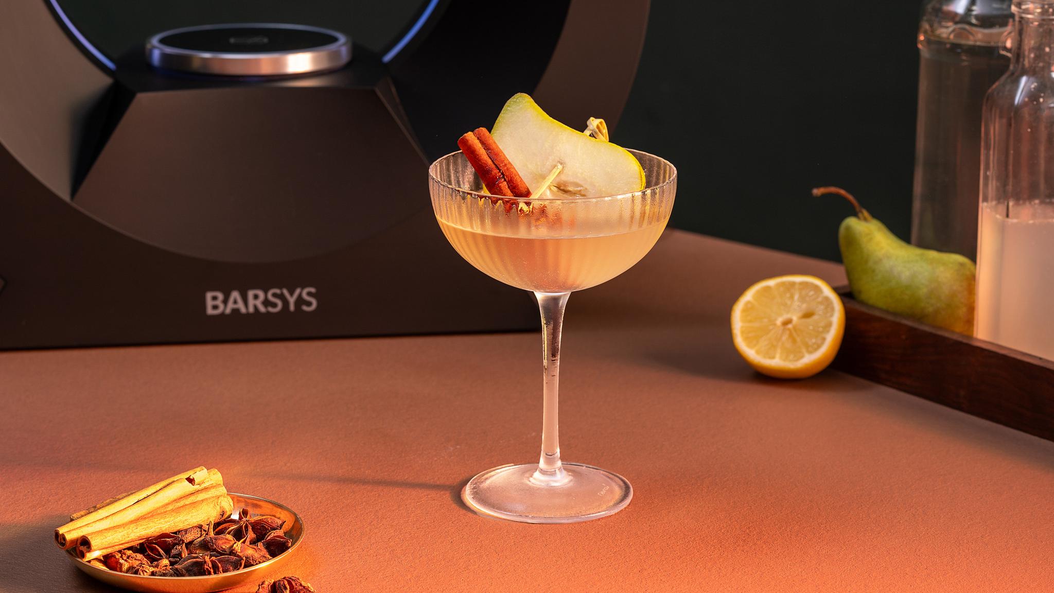 Spiced Pear Sour: A Cozy Fall Delight