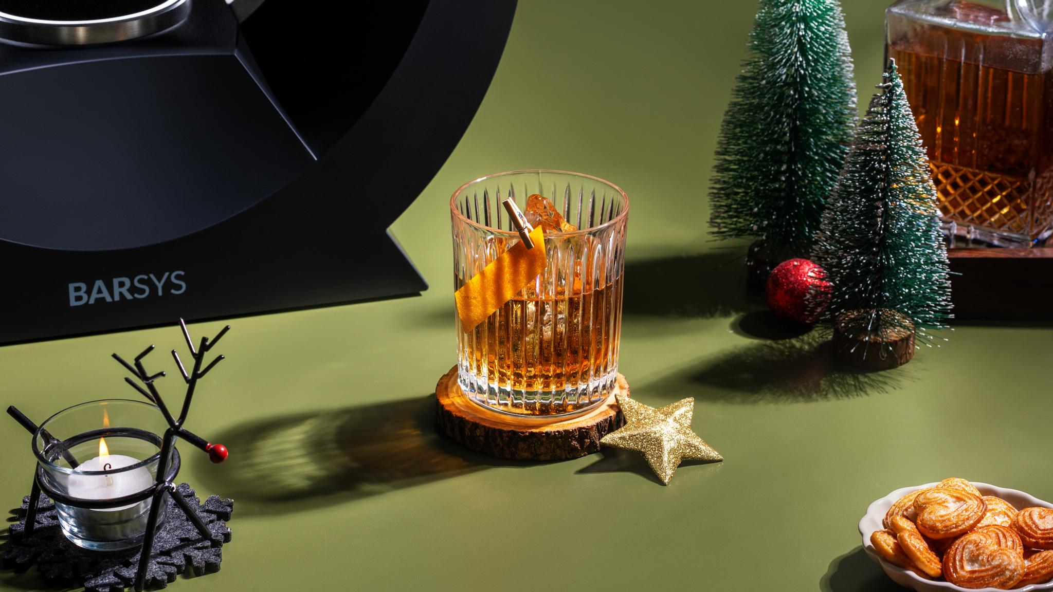 Holiday Cheer Coffee Old Fashioned: A Festive Twist on Tradition