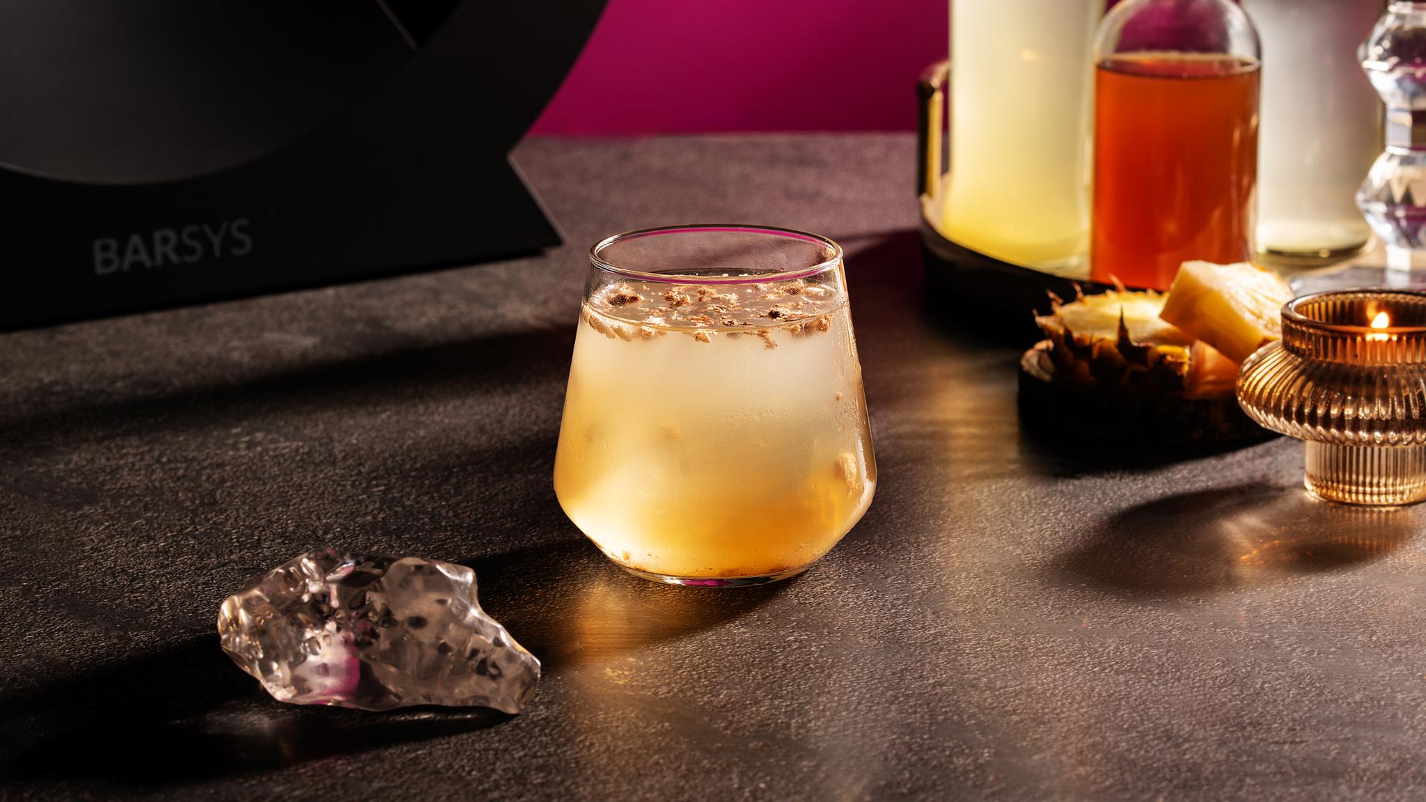 Cosmic Pineapple Bliss: A Smooth and Tropical Escape