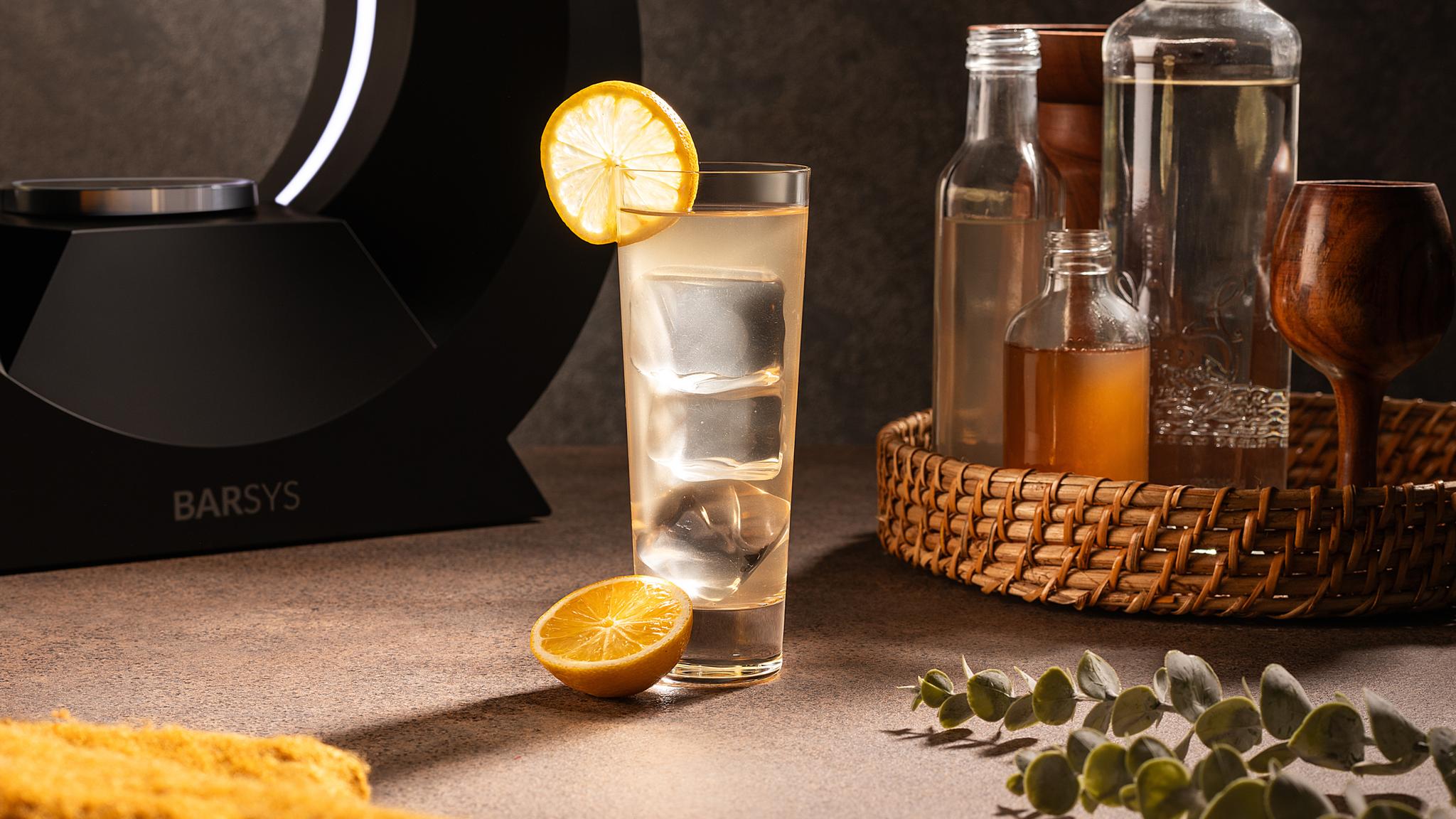 Cloudy Lemon Collins: A Tea-Infused Citrus Twist on a Classic Collins