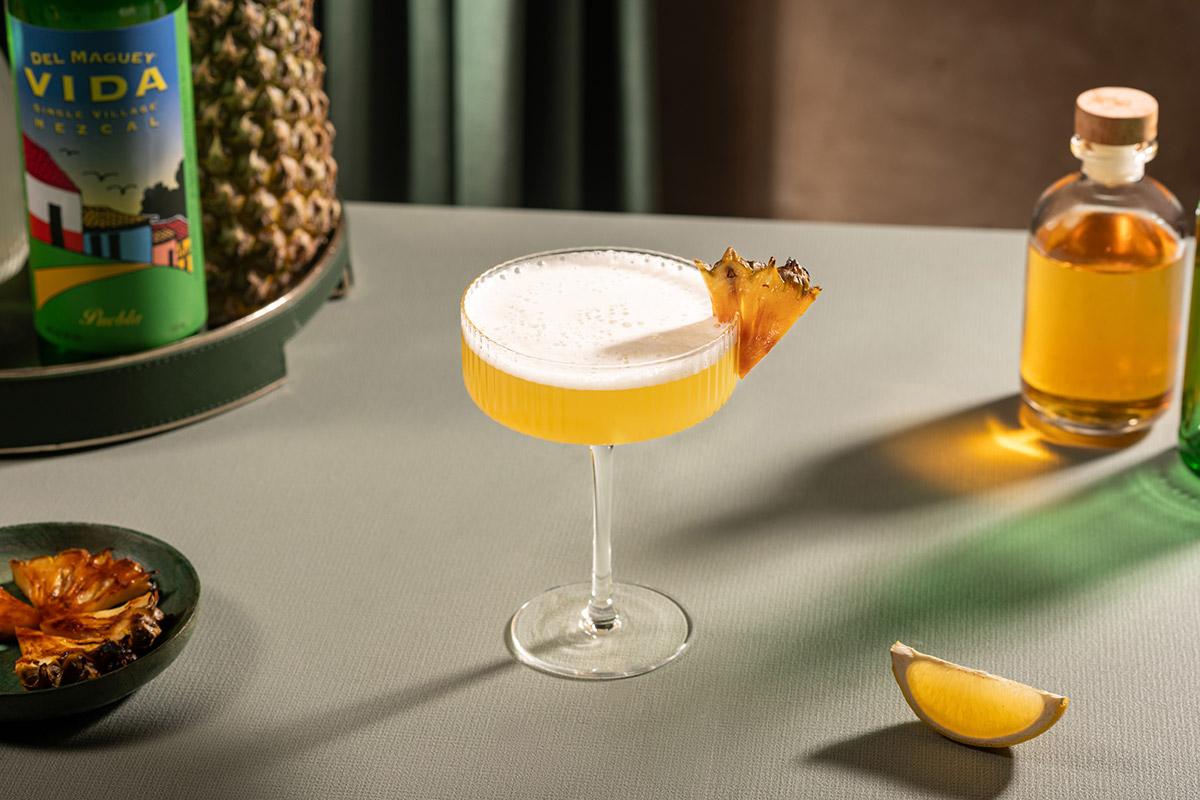 Smoked Piña Sour