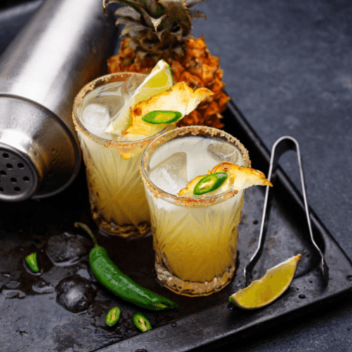 Mezcal Pineapple Sour