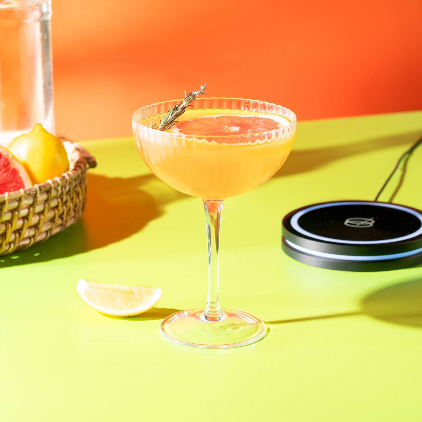 Grapefruit Rosemary Vodka Sour