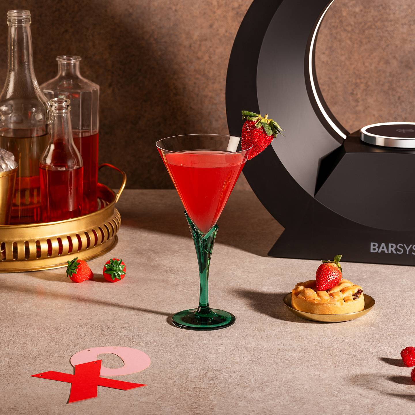 Blushing Berry Martini