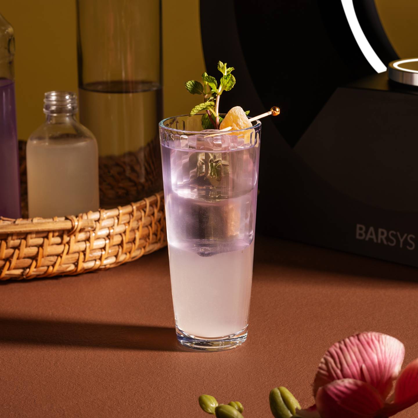 White Rum & Lavender Mule