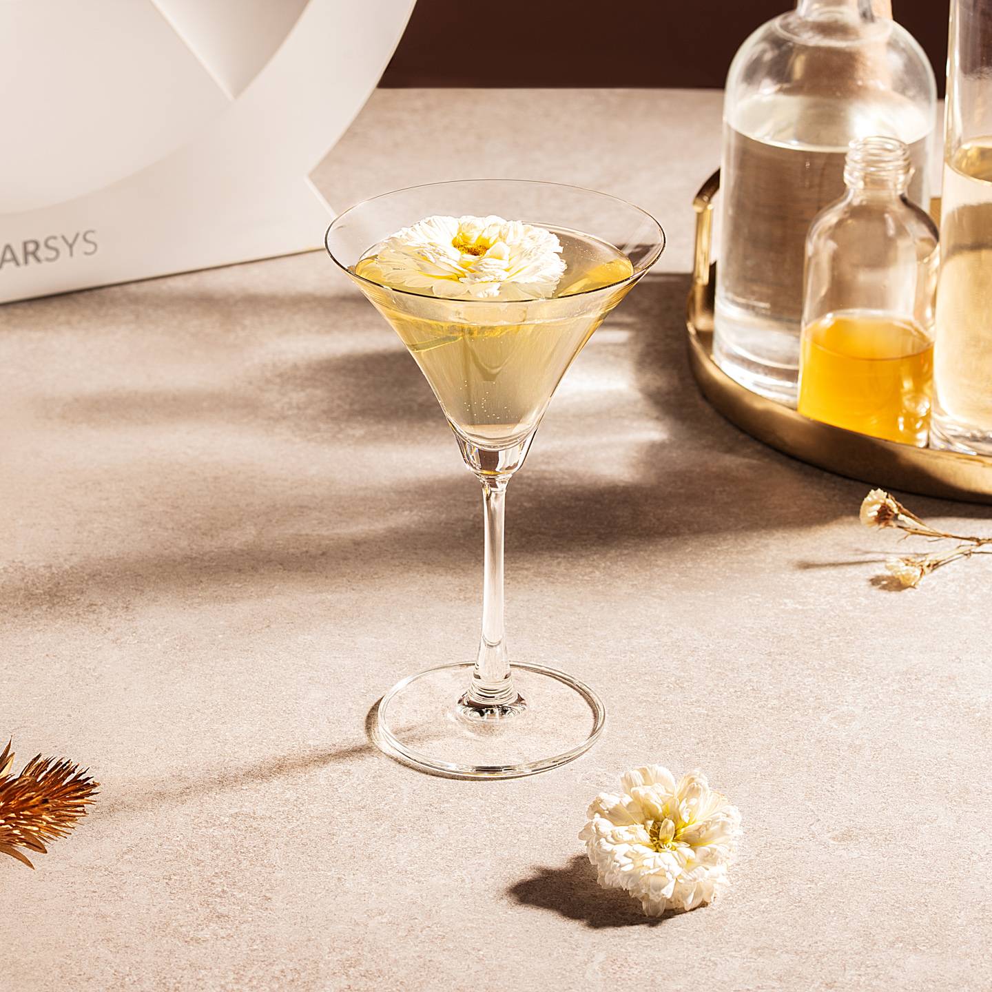 Chamomile & Honey Martini