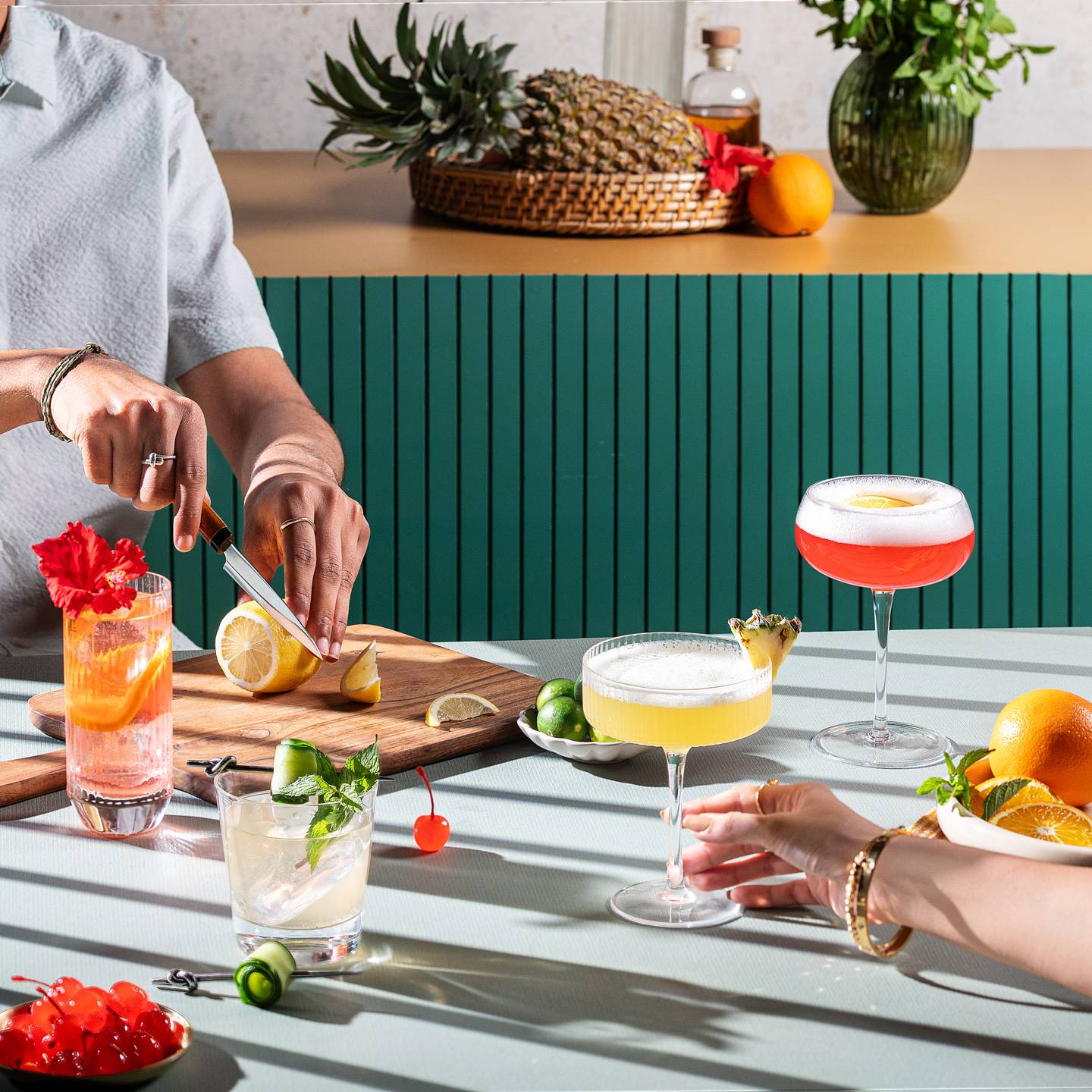 A Summer Mocktail Mixlist