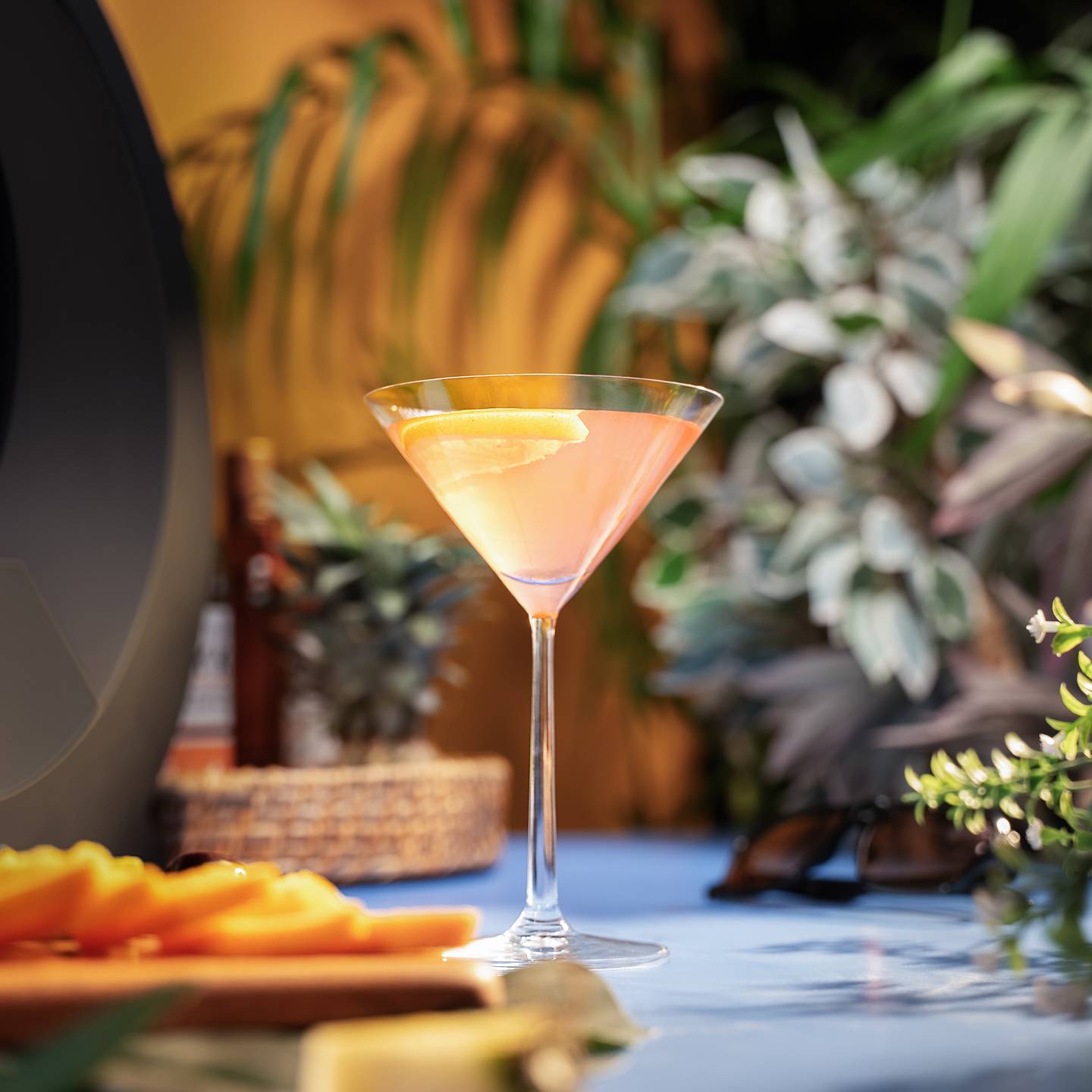 The Lazy Pomegranate Gimlet