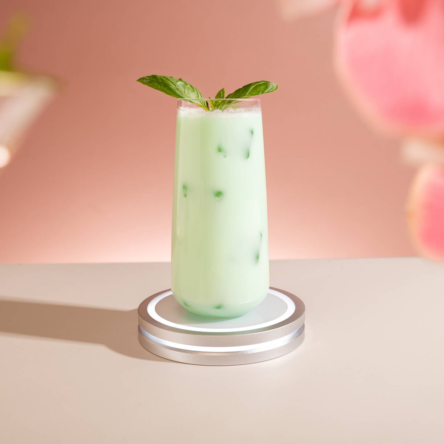 Blooming Basil Fizz