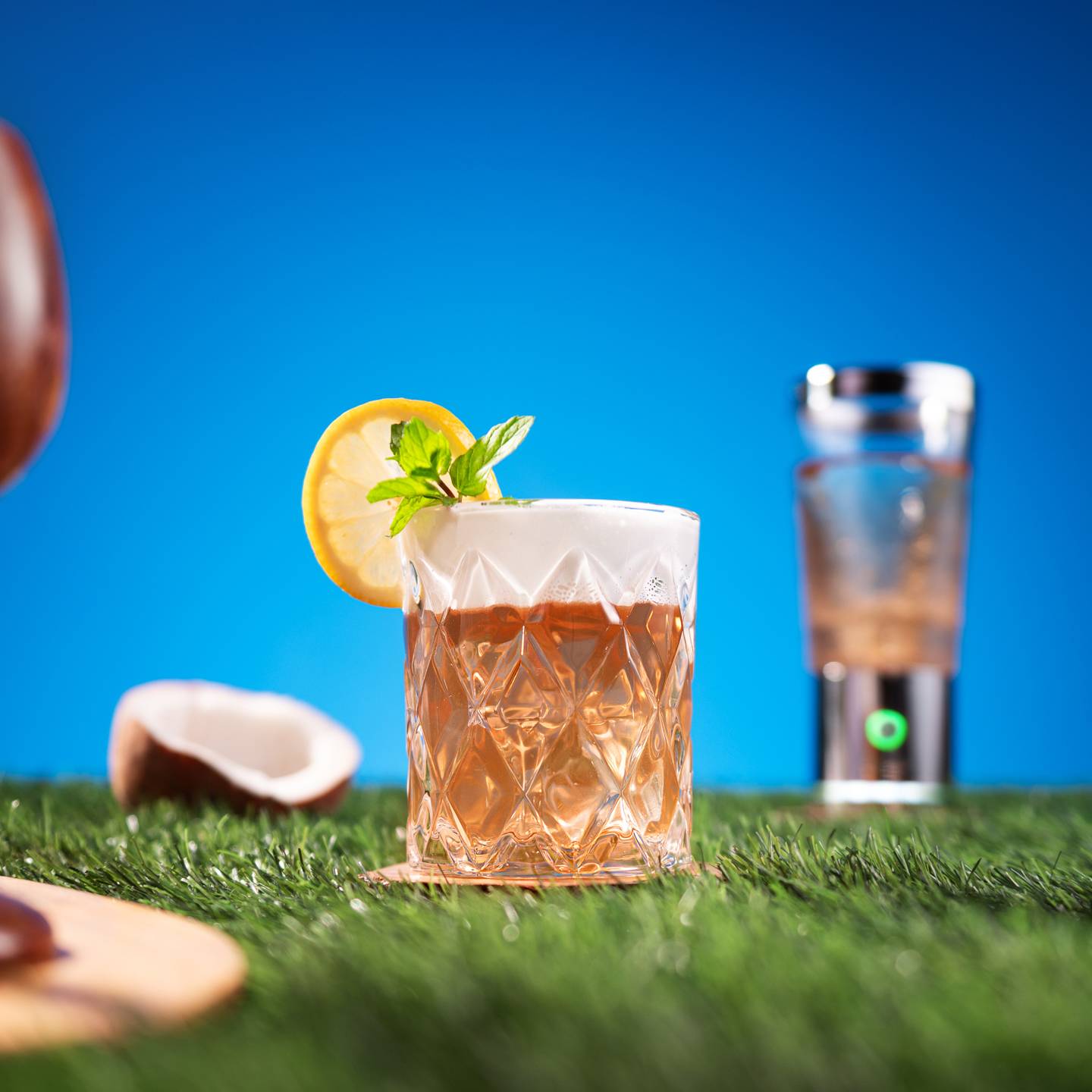 Ginger Honey Whisky Sour