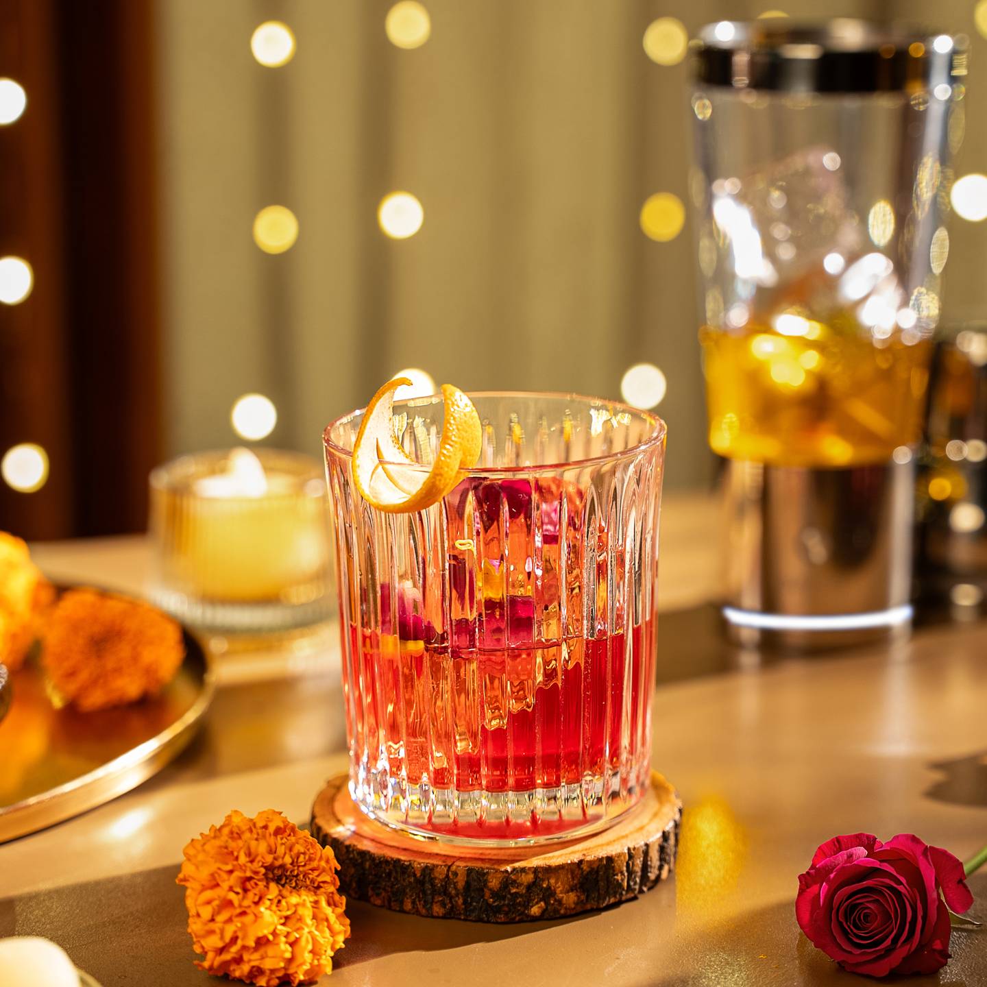 Gulab Jamun Old Fashioned