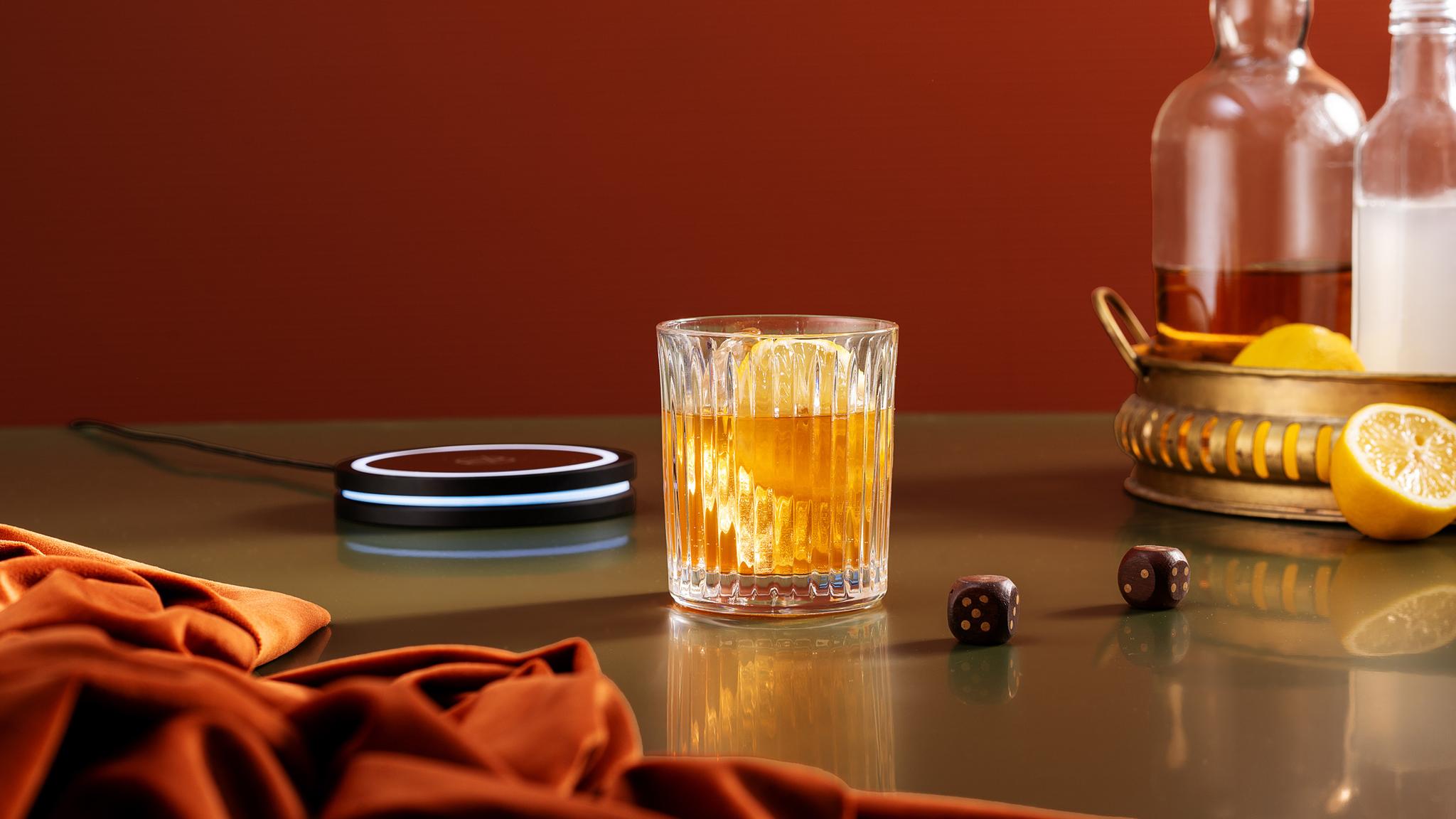 Maple Bourbon Smash: Fall in a Glass