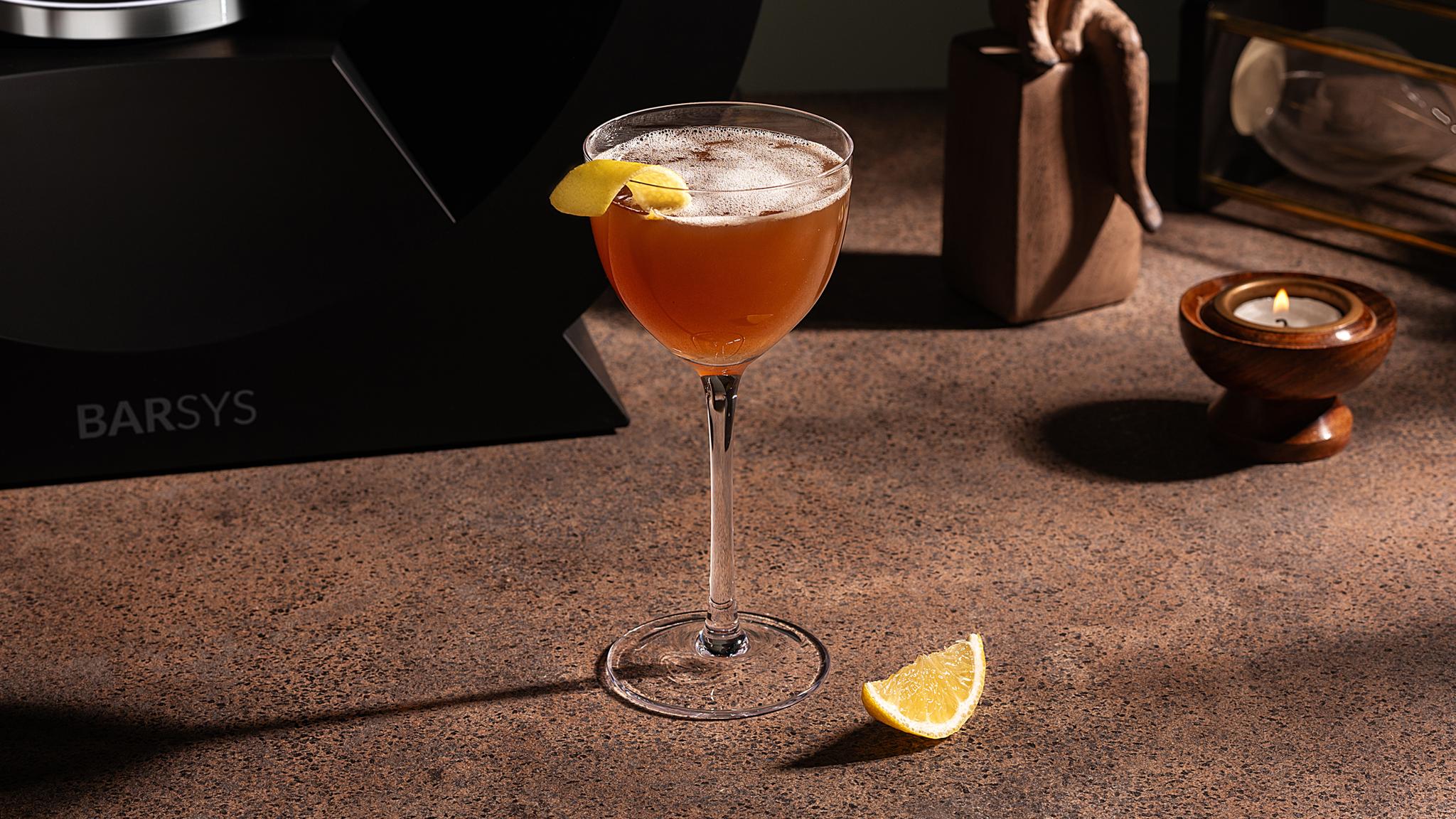 Smoky Cinnamon Sour: A Bold, Tangy, and Warm Delight
