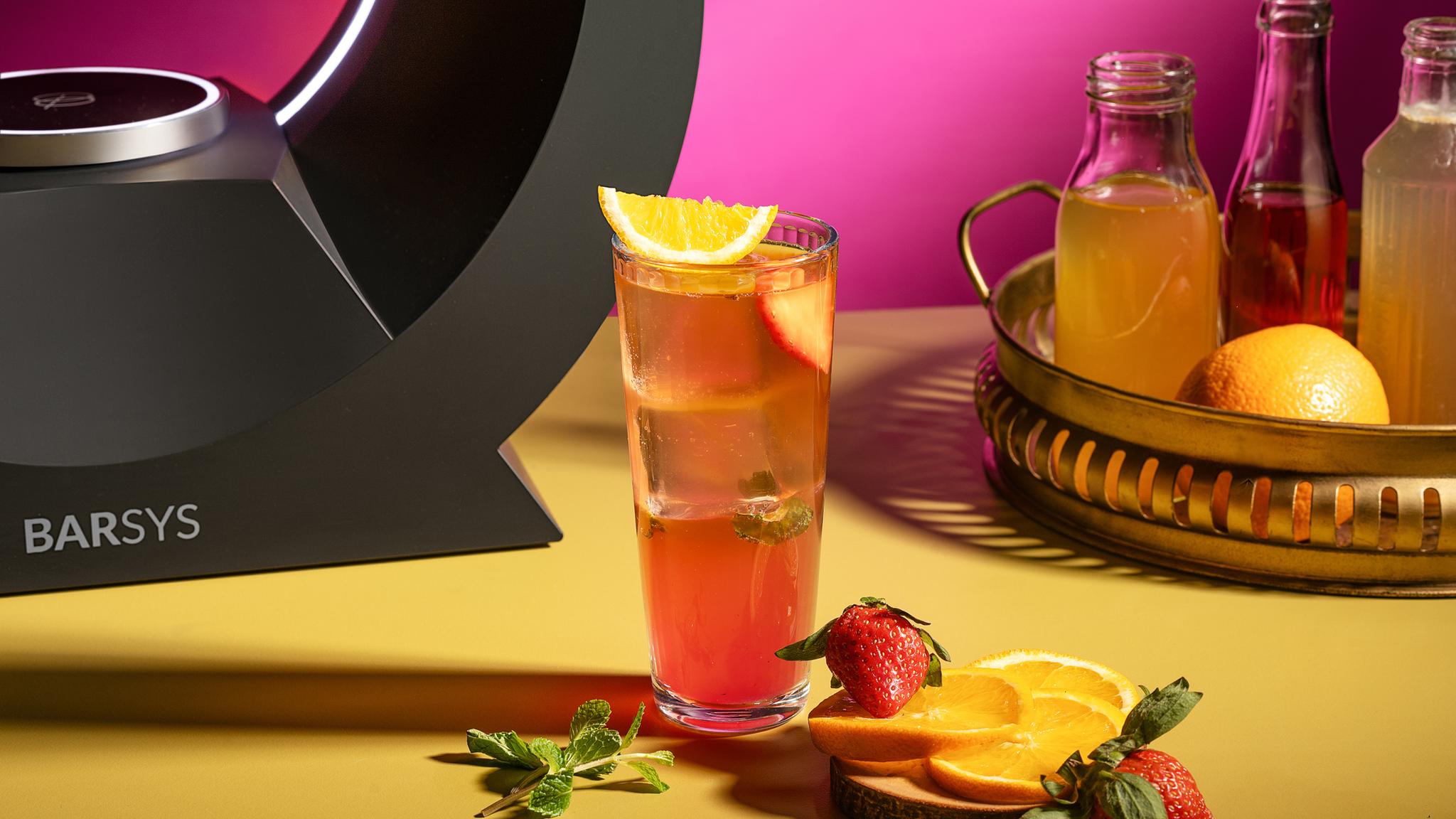 Strawberry Citrus Splash: A Fresh Fruit-Filled Mocktail Explosion