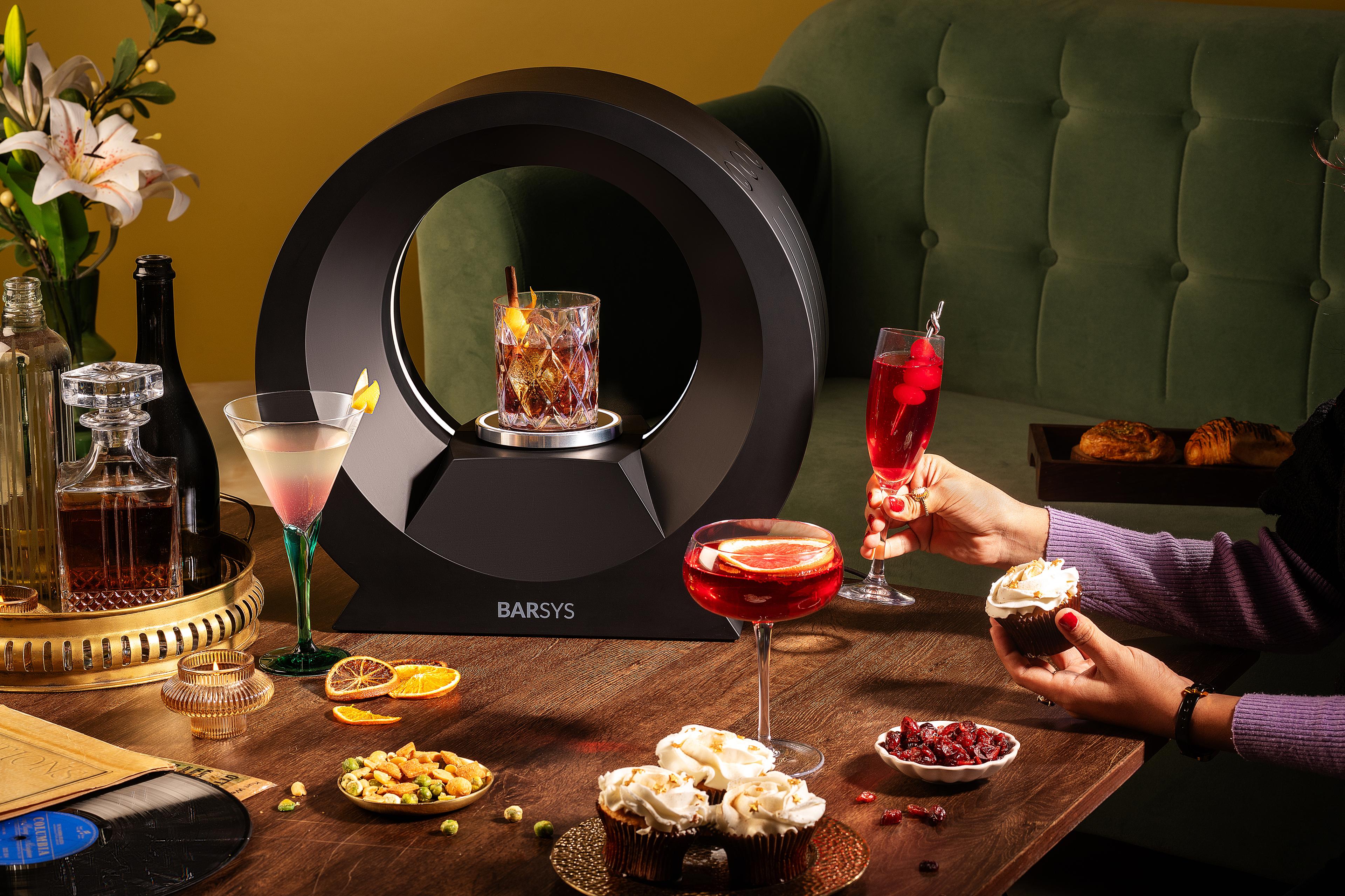 Barsys 360 cocktail maker machine