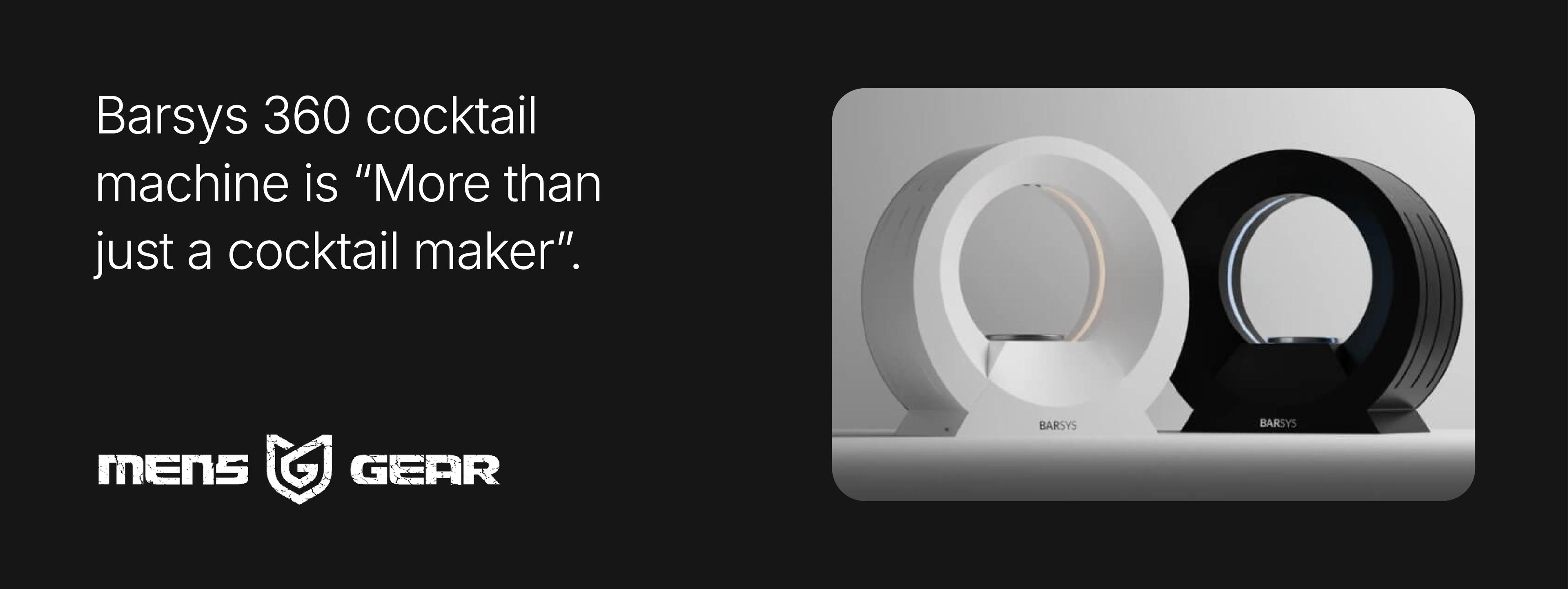 Barsys Cocktail Machine review